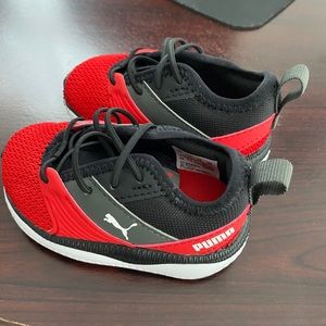Size 4 baby boy puma shoes